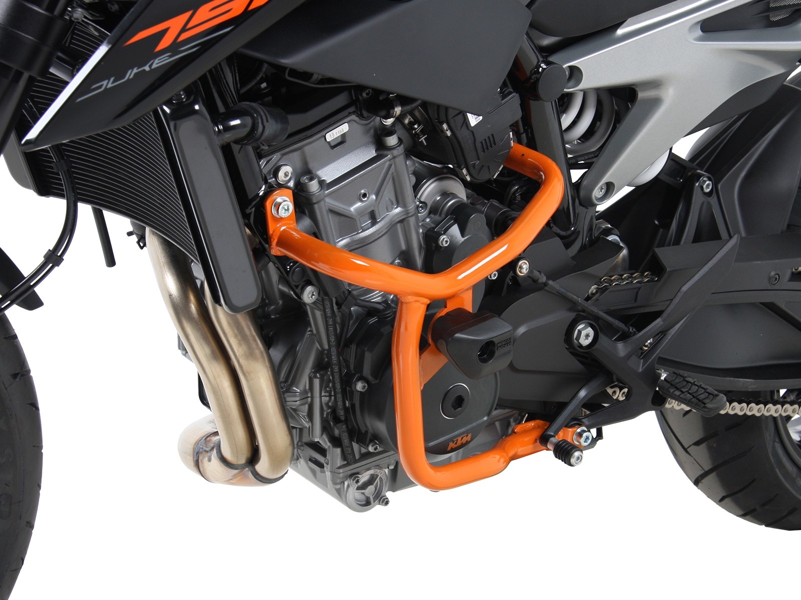 Engine Guard orange KTM 790 Duke ab Bj. 2018 Hepco & Becker