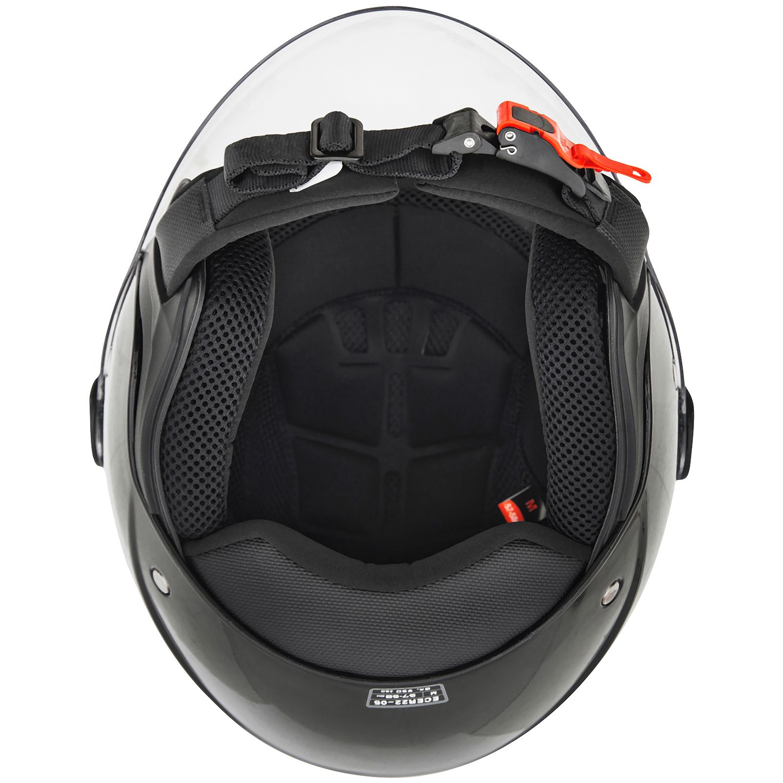 Germot helmet GM 196, matte black / white
