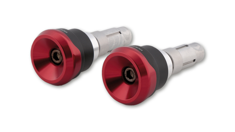 HIGHSIDER pro Akron-LS handlebar weights red (pair)