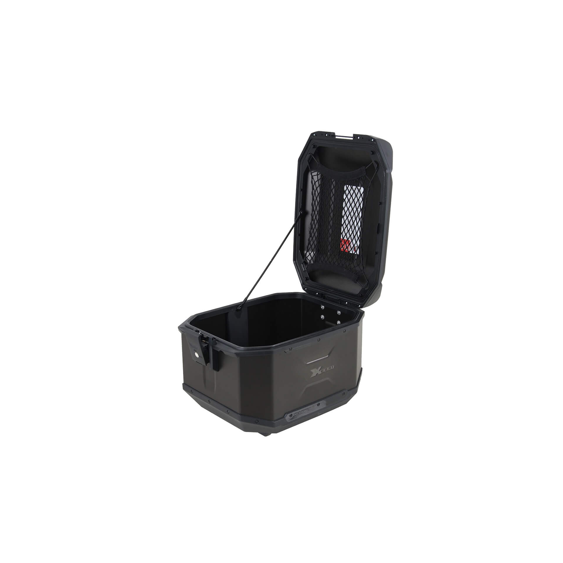 Alu Topcase Xceed 45 liters aluminum black
