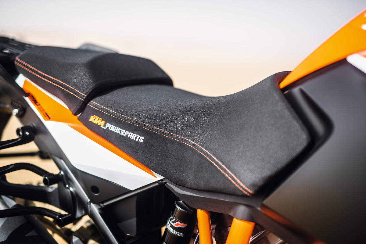 KTM Ergo passenger seat for Adventure / Super Adventure