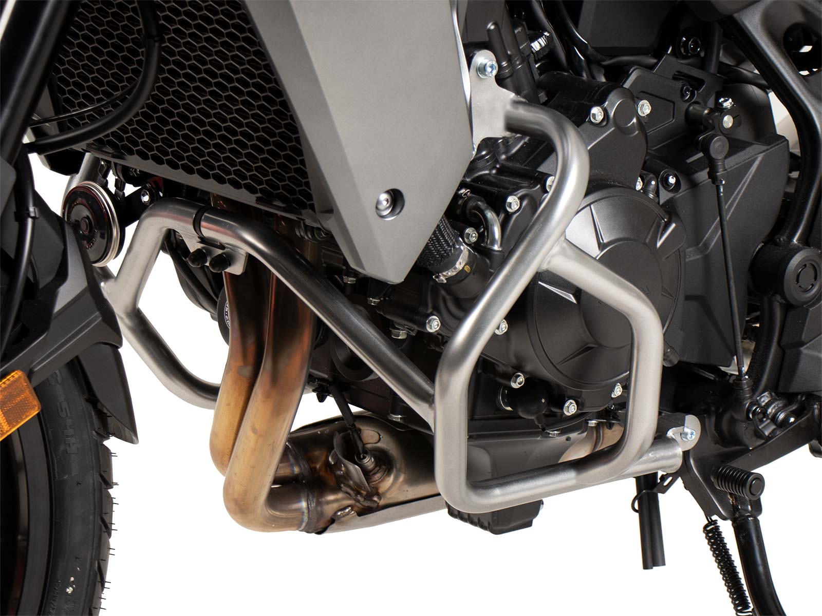 Silver engine guard for Honda XL 750 Transalp (25- ) Hepco & Becker