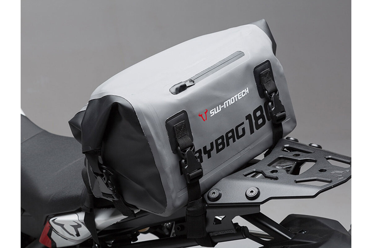 SW-Motech Drybag 180 rear bag for Aprilia ETV 1200 Caponord, gray / black - SW Motech