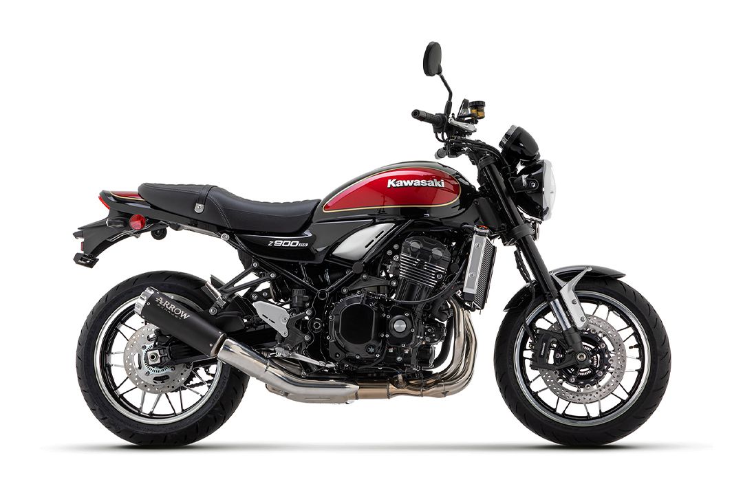 ARROW exhaust DARK REBEL for Kawasaki Z 900 RS (18-)