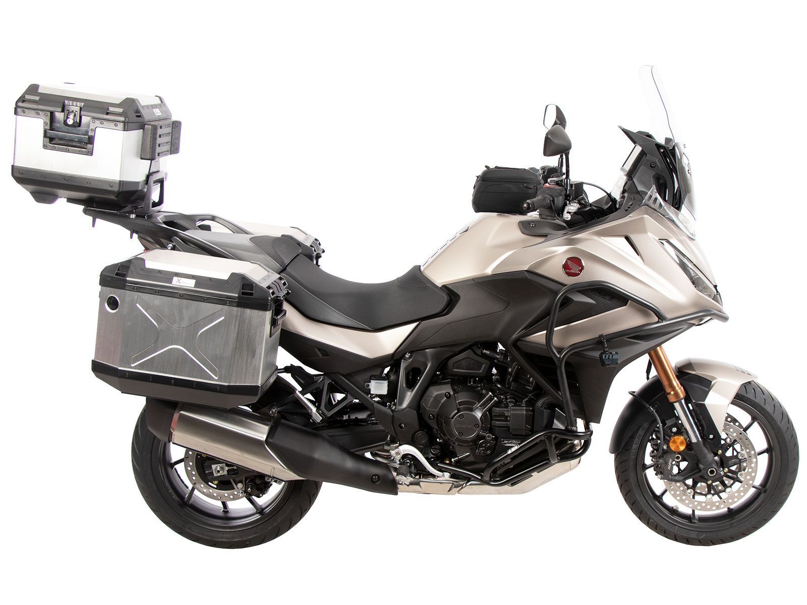 Alurack top case carrier for original luggage rack Honda NT 1100 /DCT /ES (25-) Hepco & Becker