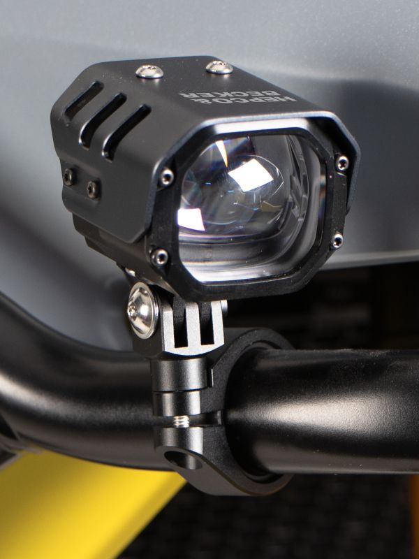 LED auxiliary headlight Nova incl. universal mounting for tube Ø18-25mm Hepco & Becker
