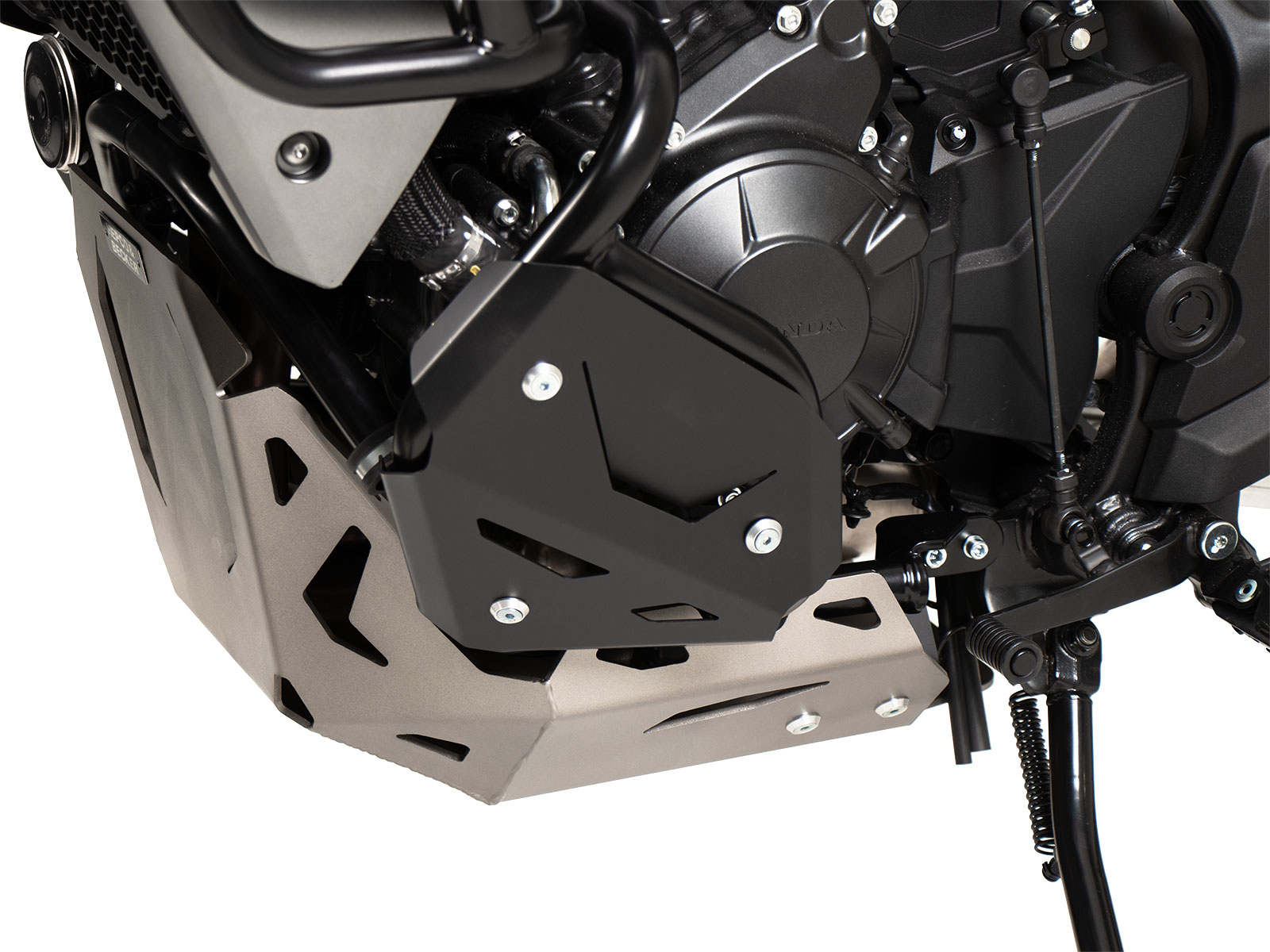 Additional plates for black engine guards for the Honda XL 750 Transalp (25- ) by Hepco & Becker