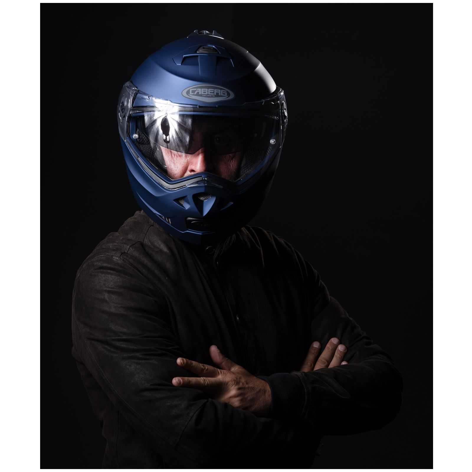 Caberg Helmet Duke II, matte blue Yama