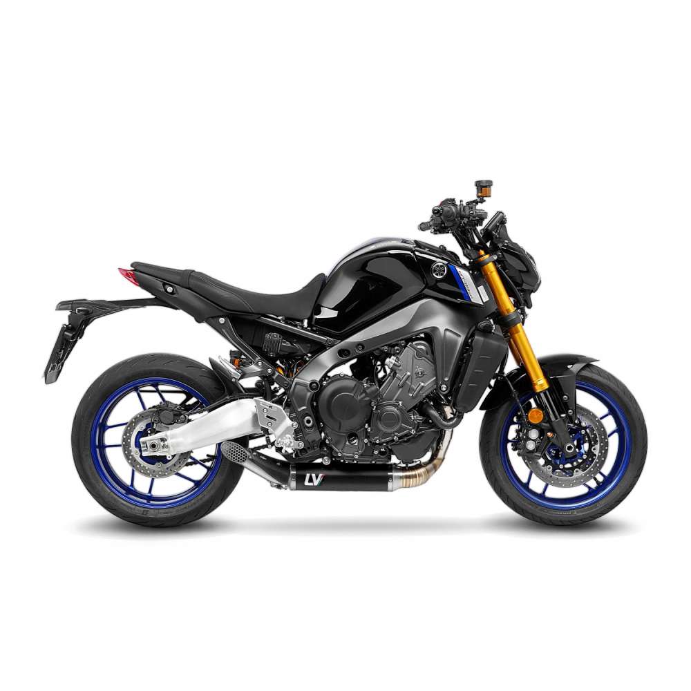 LeoVince complete system LV Race for Yamaha MT-09 /SP, stainless steel black, Euro5, ABE