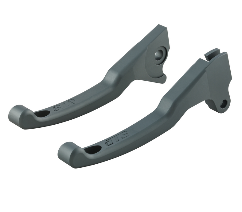 Sport lever set brake Shorty for Vespa LX /LXV /S /Primavera /Sprint 50-150ccm, gray matt