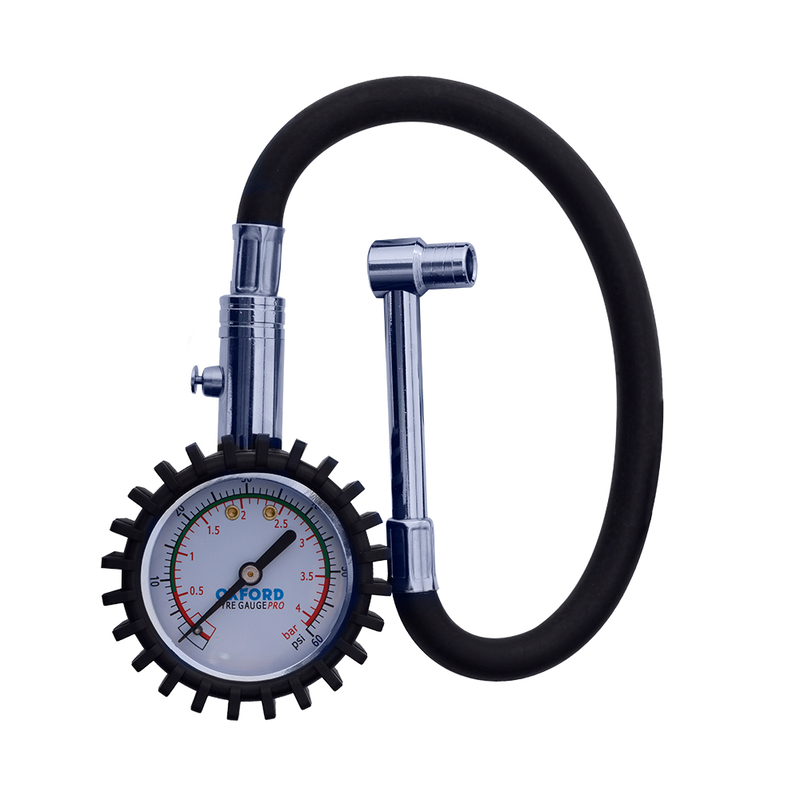 Oxford Pro Analog Tire Pressure Gauge - 0-60psi