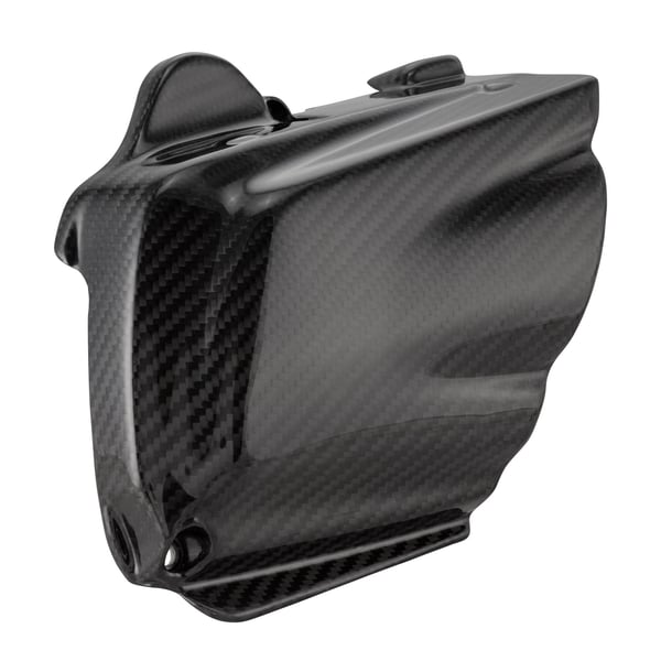 Air intake vario cover for Vespa GTS/GTS Super/GTV HPE 300 ('19-), Carbon
