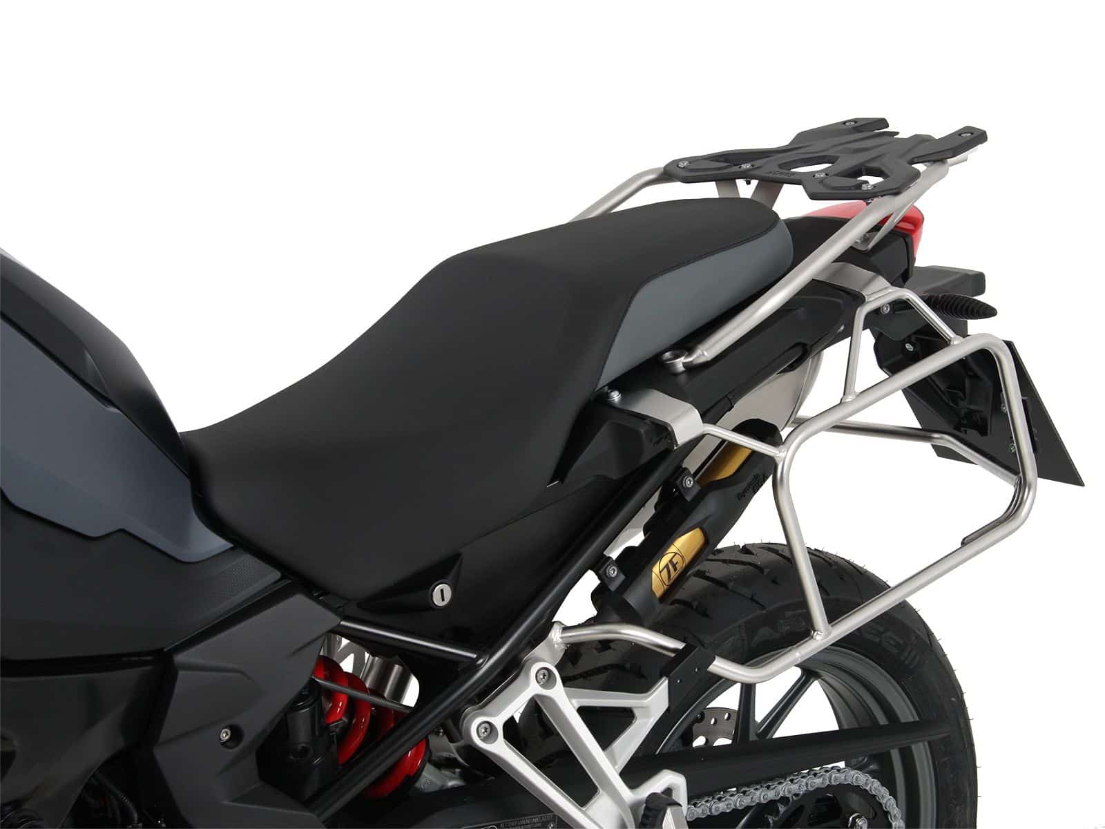 Side case carrier cutout stainless steel for Xplorer cutout case 40/37 for BMW F 750 GS