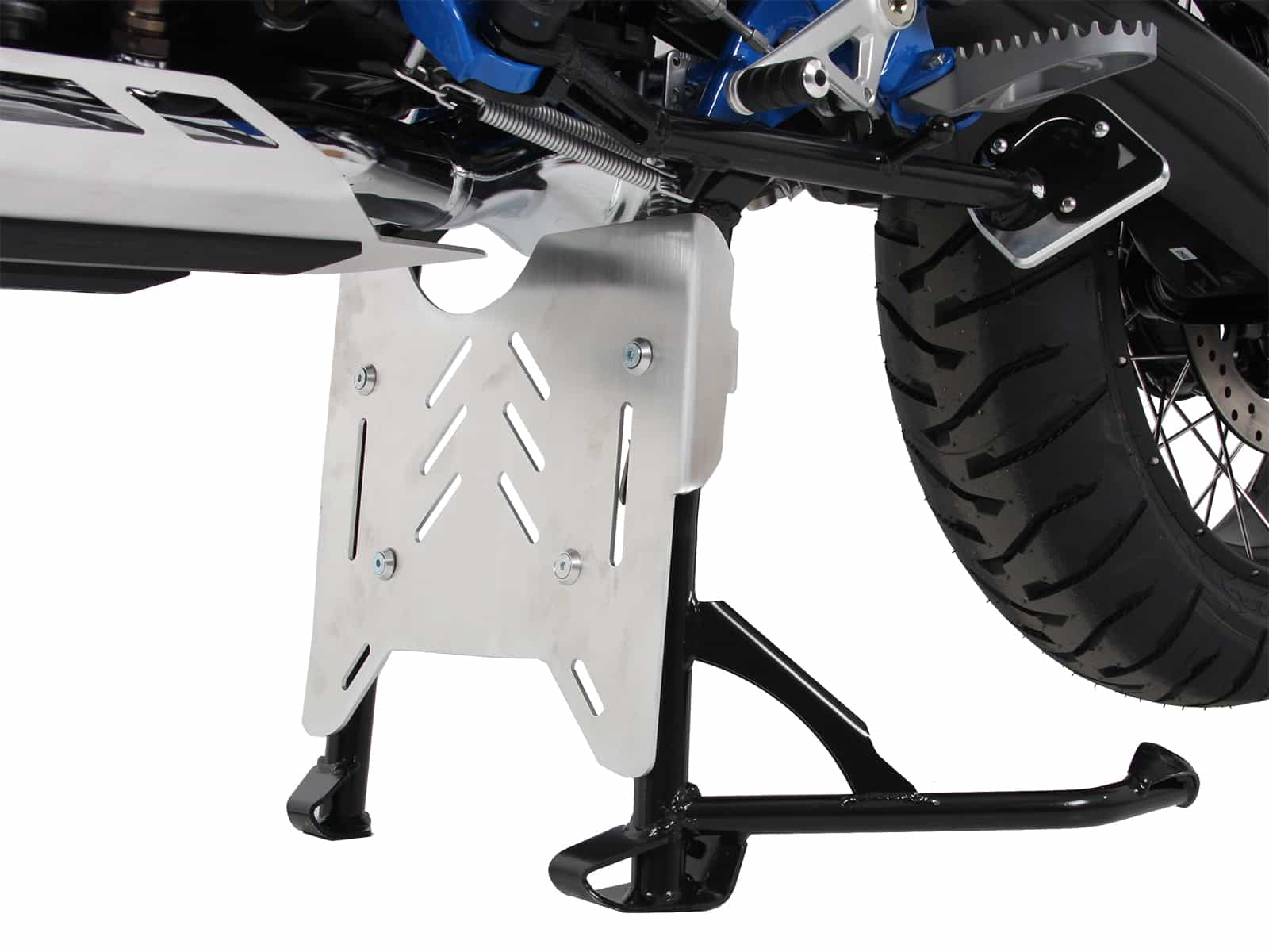 Aluminum protection plate for original main stand for BMW R 1200 GS LC (13-18) Hepco & Becker