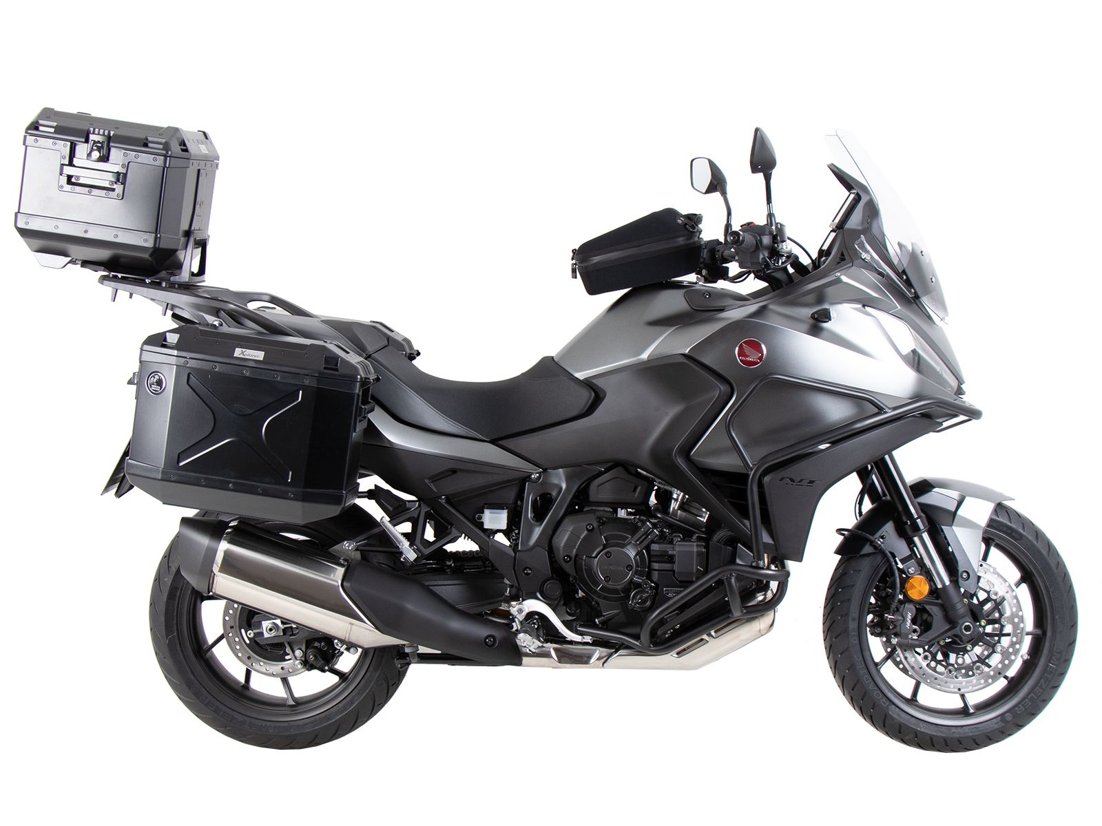 Alurack top case carrier for original luggage rack for Honda NT 1100 (22-24) Hepco & Becker