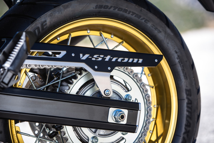 Chain Guard Aluminum for Suzuki V-Strom 650 BJ. 2017
