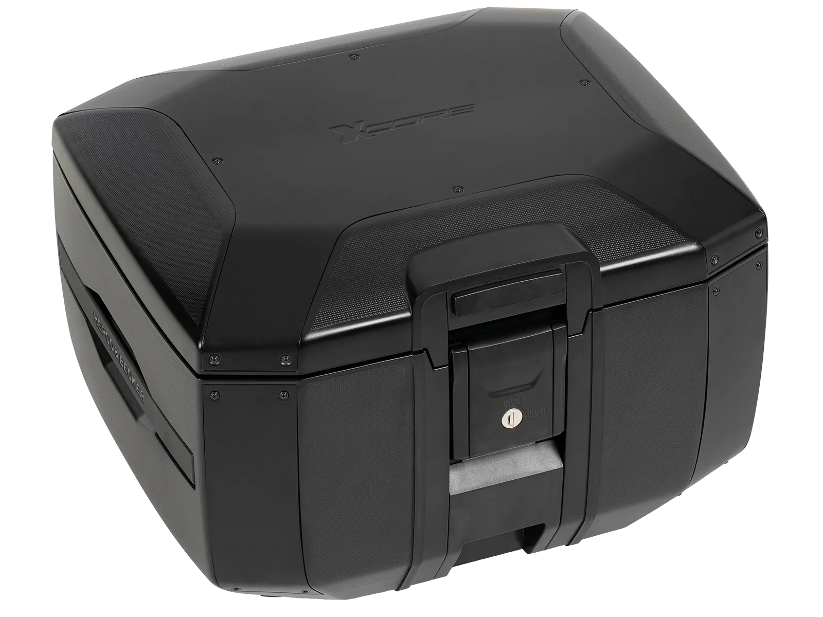 Xcore Top Case 40, Black with Black Trim, for Smartrack Hepco & Becker