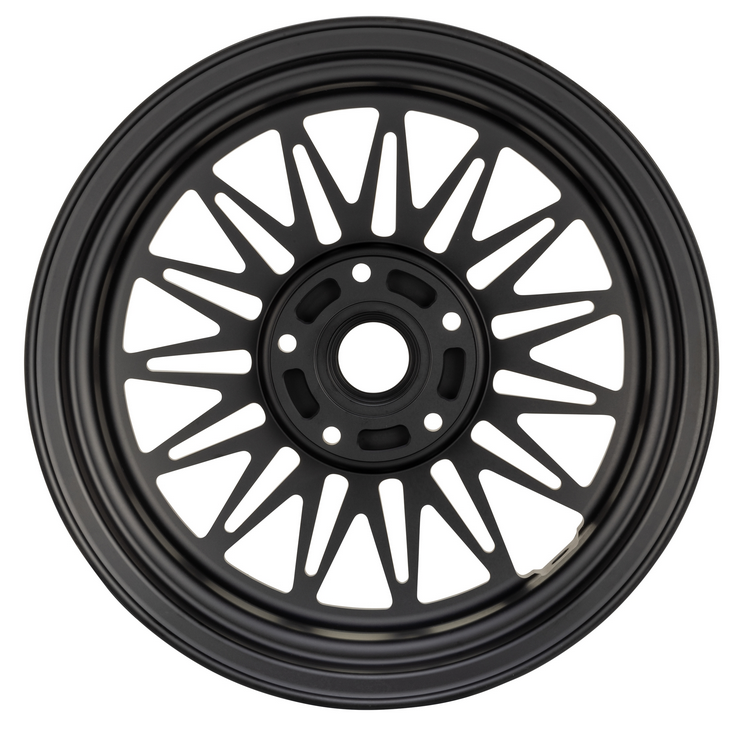 Rim Comb 3 front/rear 12" for Vespa GTS/GTS Super/GTV/GT/946 125-300cc, black