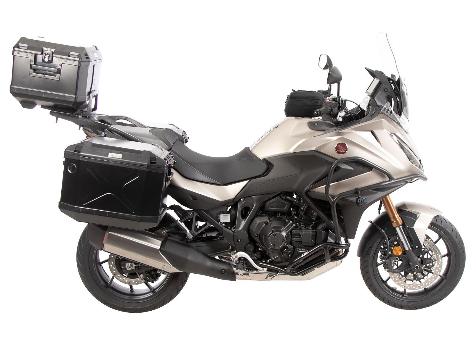Side case carrier fixed black for Honda NT 1100 / DCT / ES (25-) Original Hepco & Becke