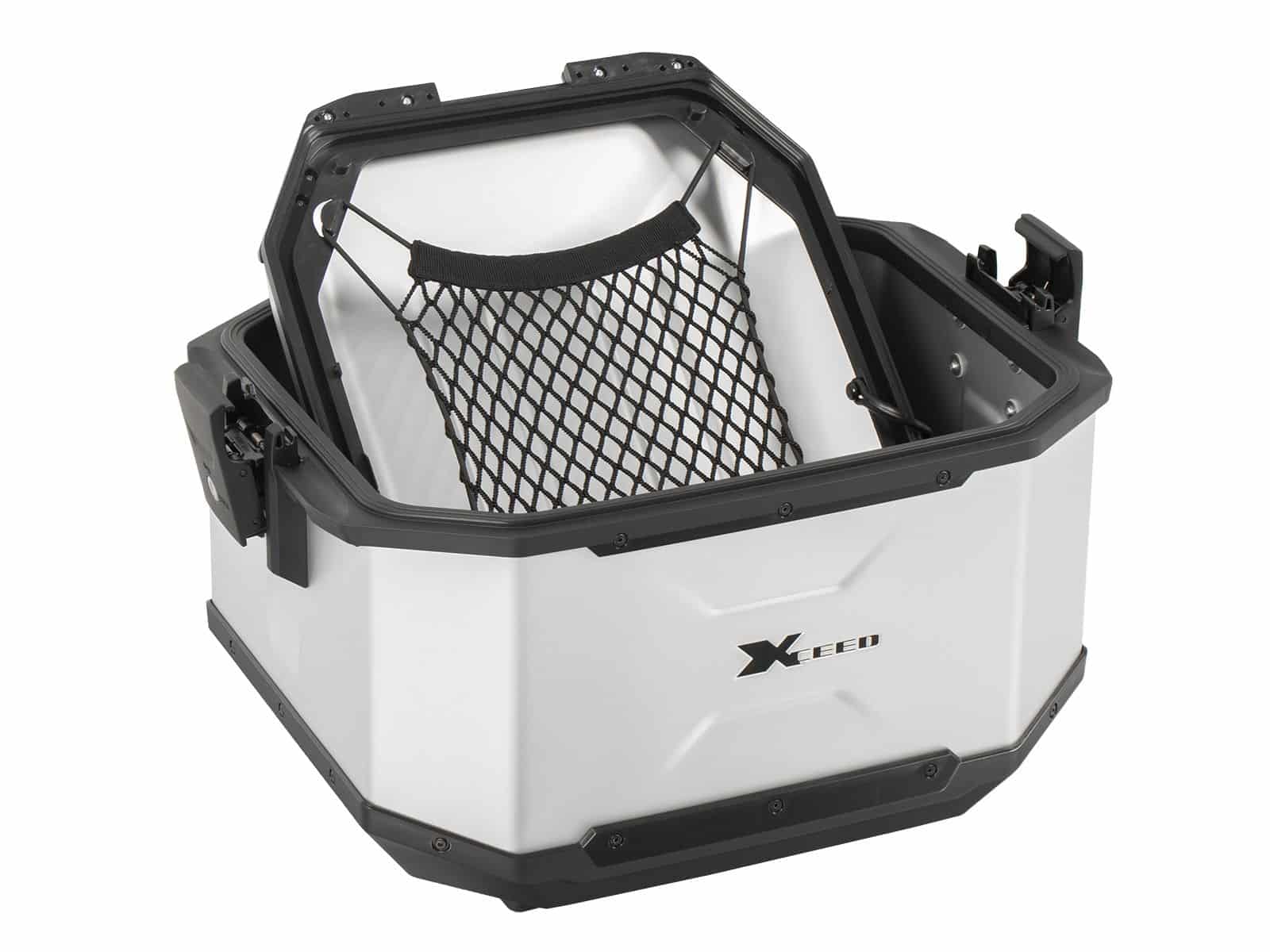 Xceed Aluminium Top Case, 45 litres, silver, Hepco & Becker
