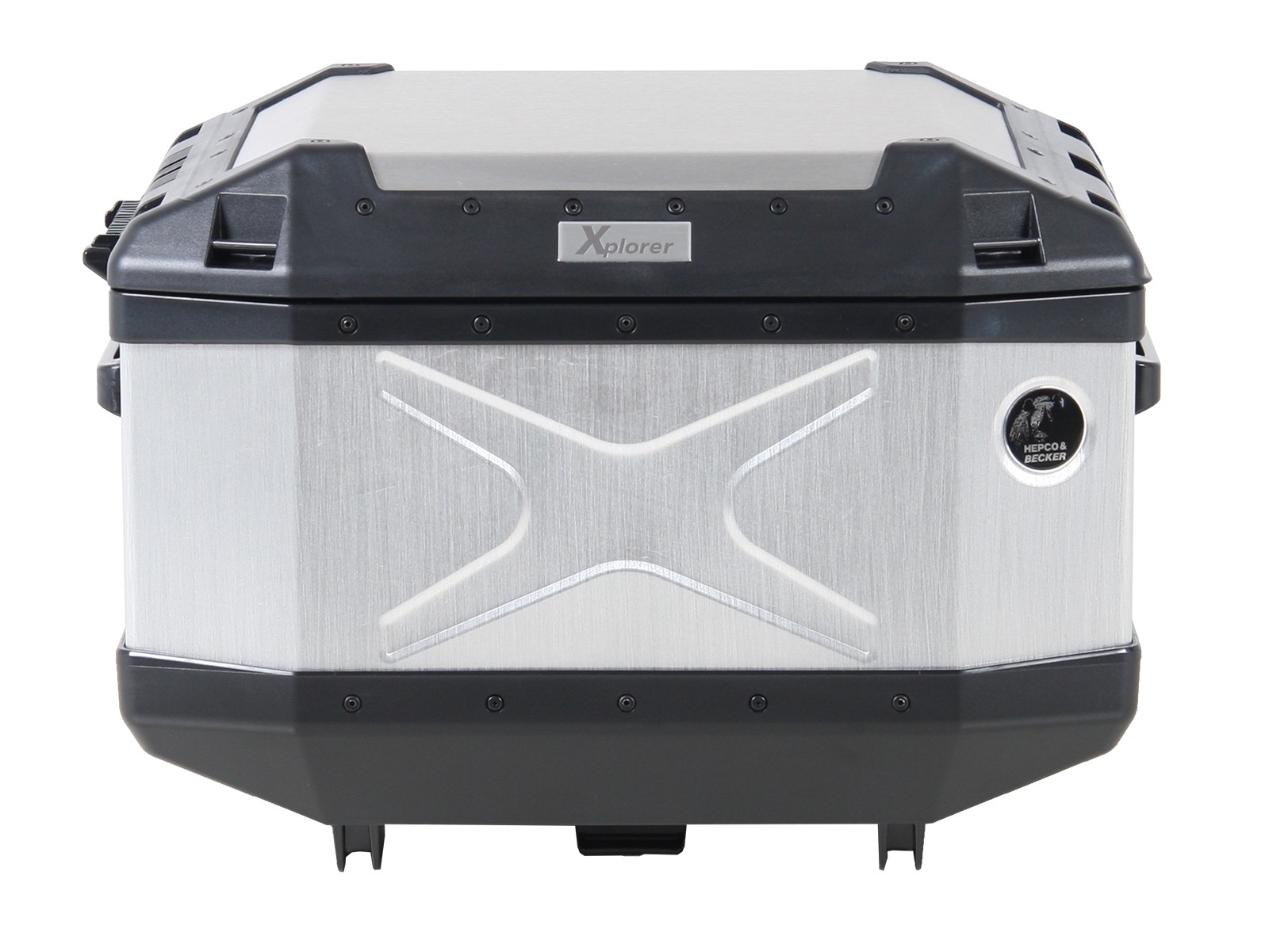 Topcase Alu Xplorer 45 silver Hepco & Becker