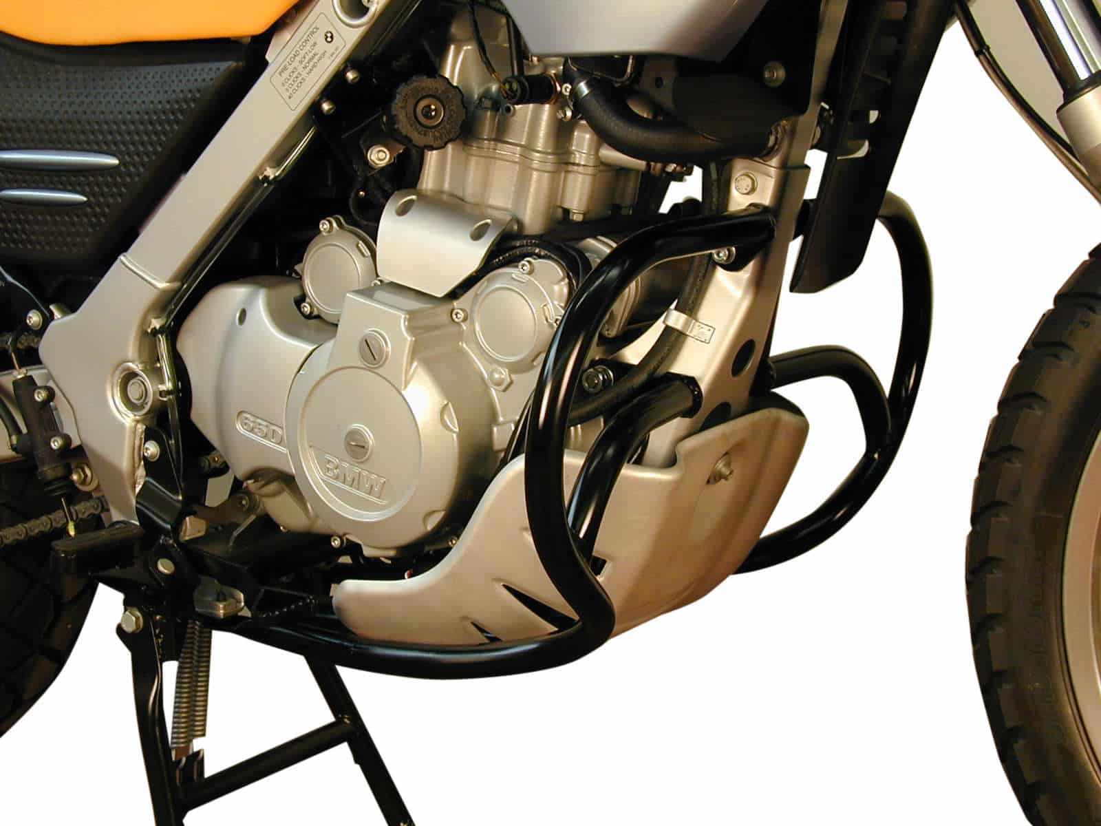 Engine guard silver for BMW F 650 GS Dakar (00-03)/F 650 GS (01-03)/G 650 GS (09-16)