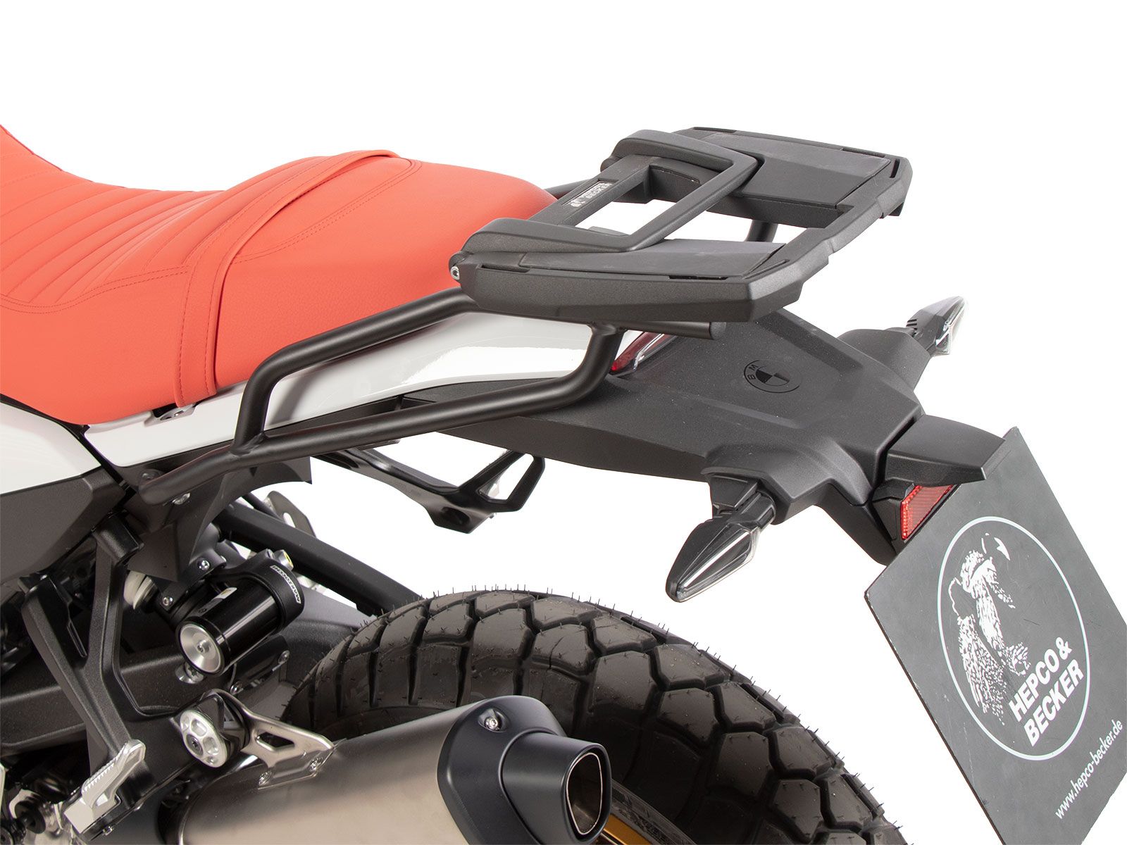Easyrack top case carrier black for BMW R 12 G/S (25-) Hepco & Becker