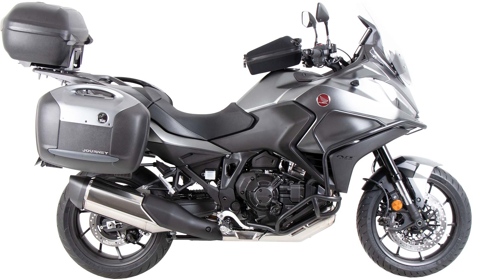 Alurack top case carrier for original luggage rack for Honda NT 1100 (22-24) Hepco & Becker