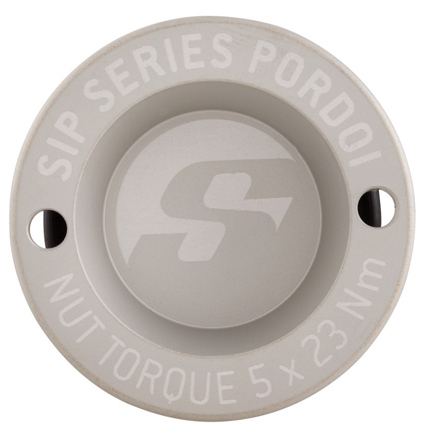 Dust cover 12" rim front for Vespa GTS/GTS Super/GTV/GT 125-300ccm, silver matt