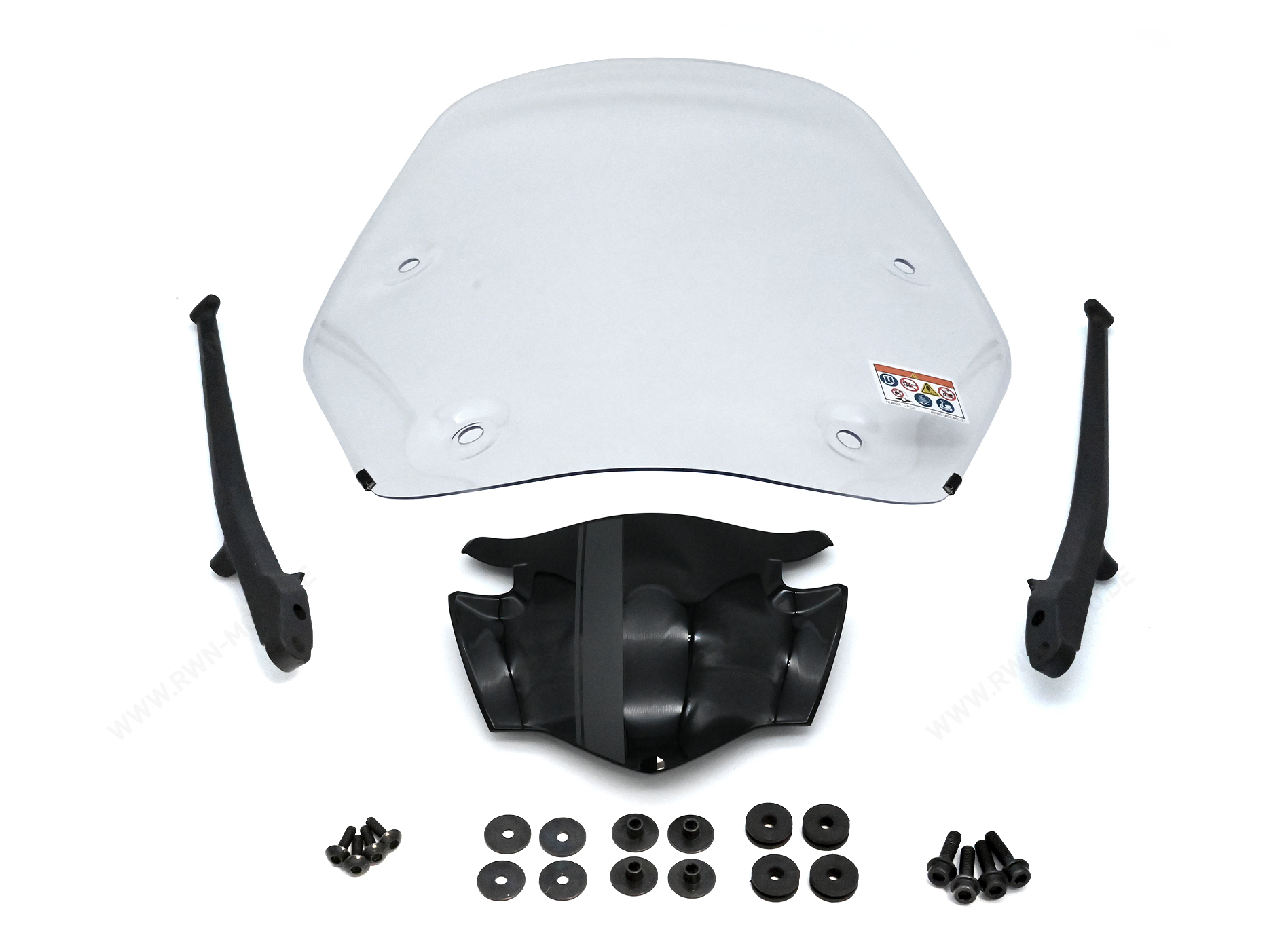 High windshield NH-C70* MAT ROCK GRAY for Honda SH 150i (20-) Original