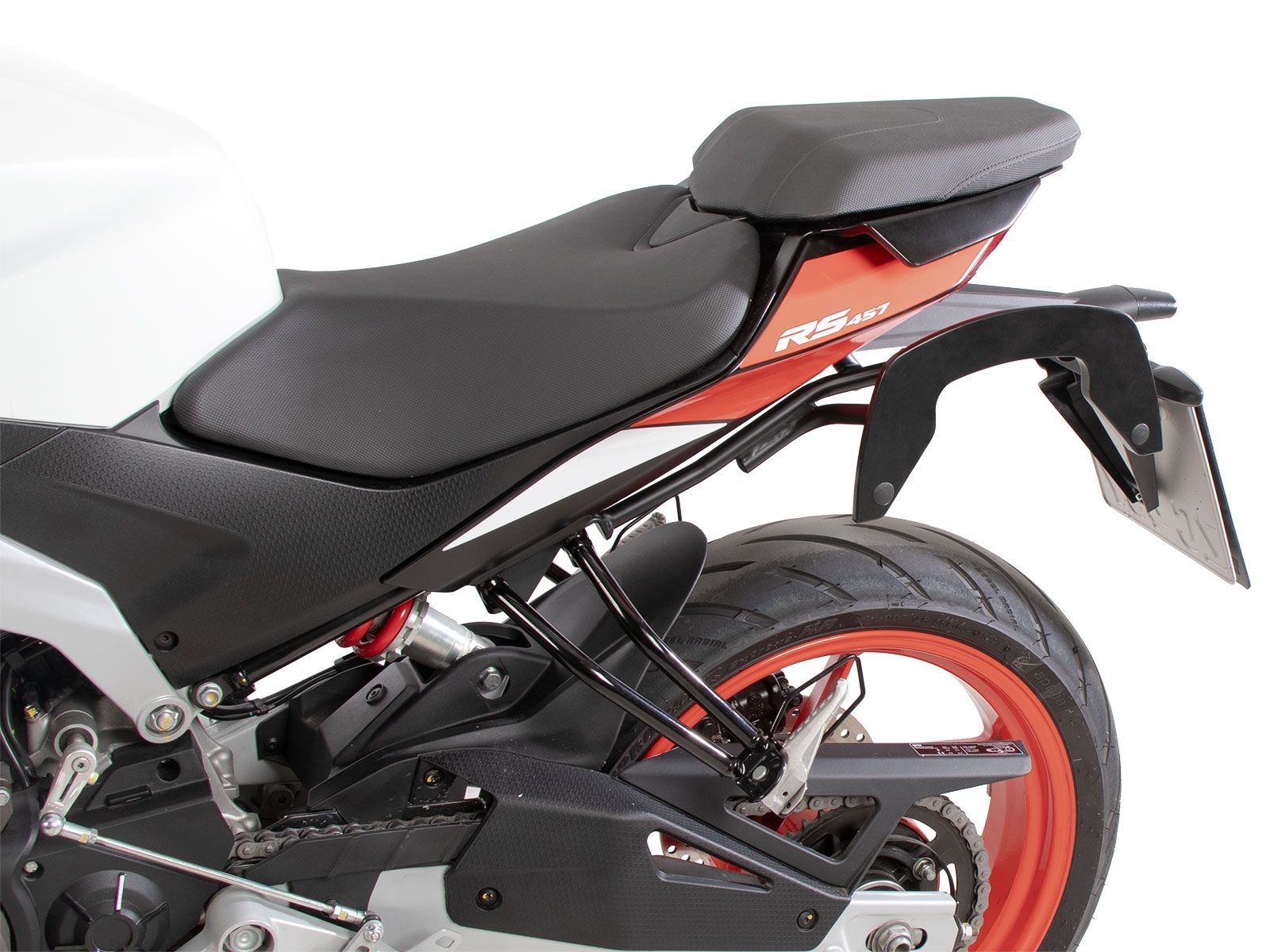 C-Bow side carrier black for Aprilia RS 457 (24-) Hepco & Becker
