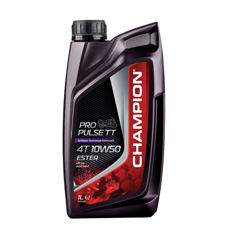 CHAMPION® Pro Pulse TT 4T 10W-50 Ester engine oil - 1 liter
