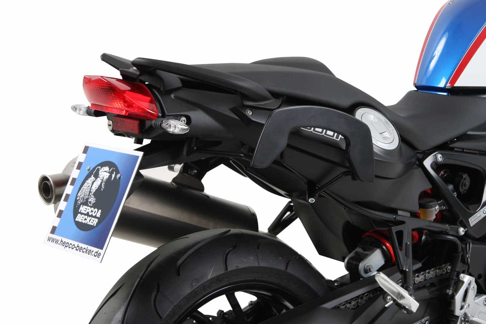 C-Bow side carrier black for BMW F 800 R (09-14) Hepco & Becker