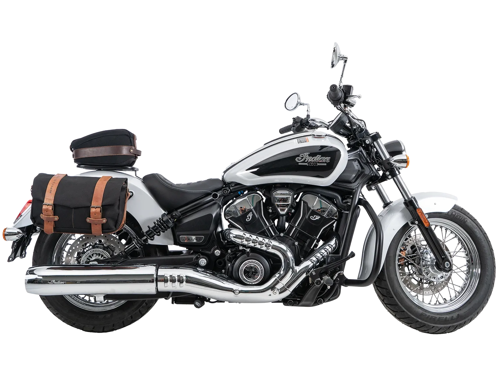 Solorack without backrest black for Indian Scout Classic 1250 (25-) Hepco & Becker
