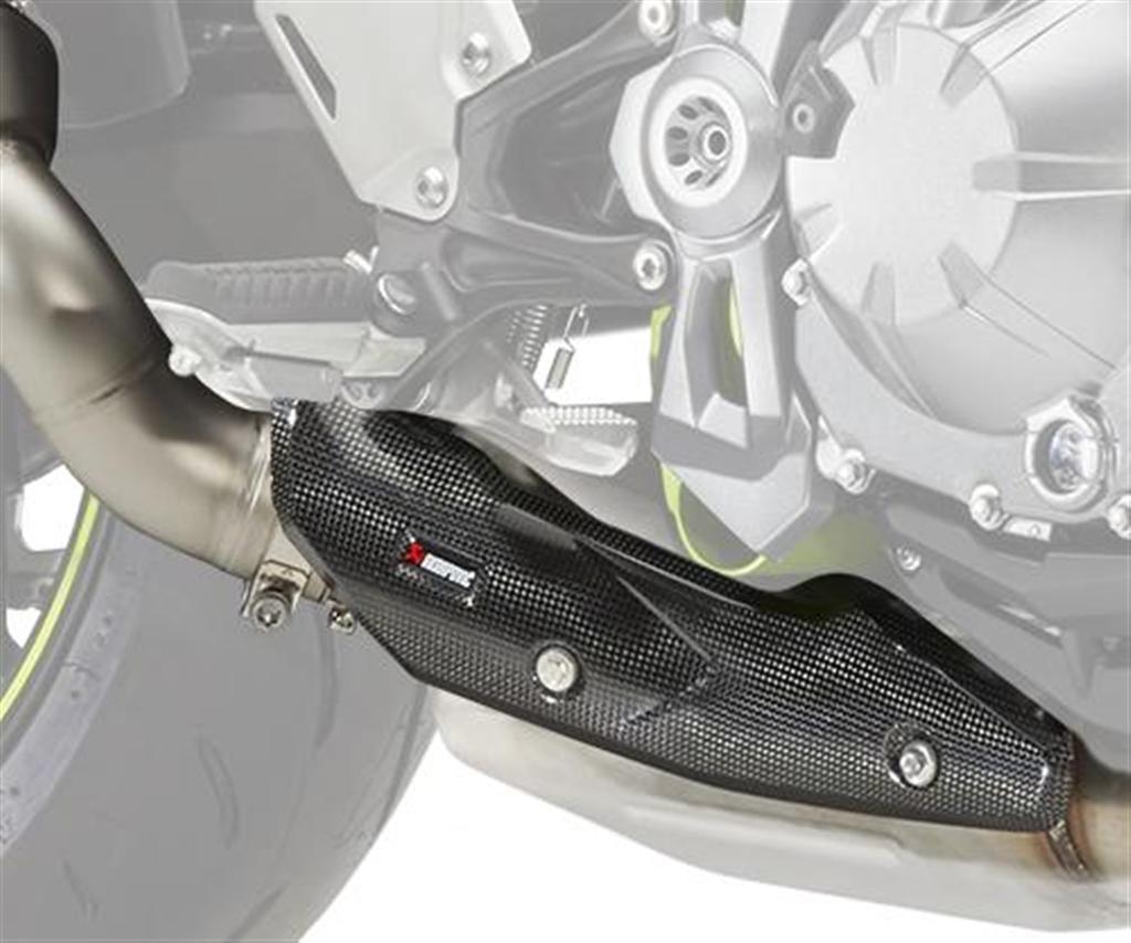 Akrapovic Carbon Heat Shield for Z 900 /70kW /SE (17-24)