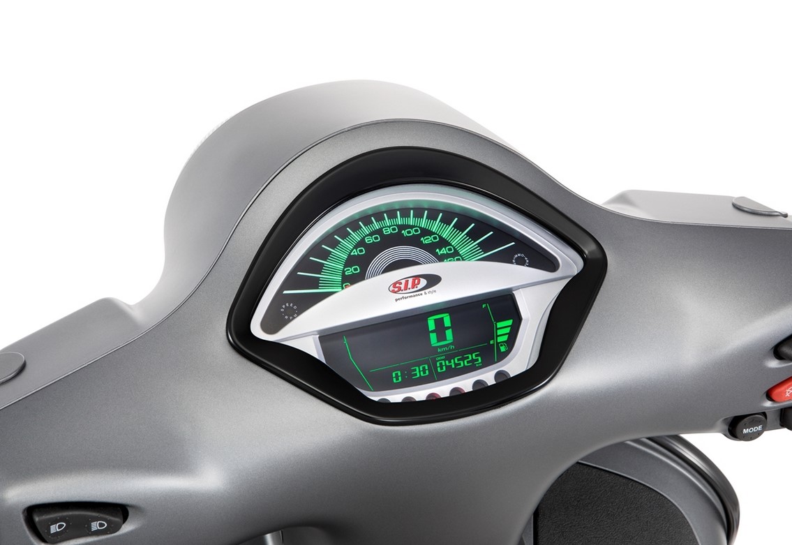 Tachometer/Speedometer for Vespa GTS/GTS Super 300cc FL ('14-), silver