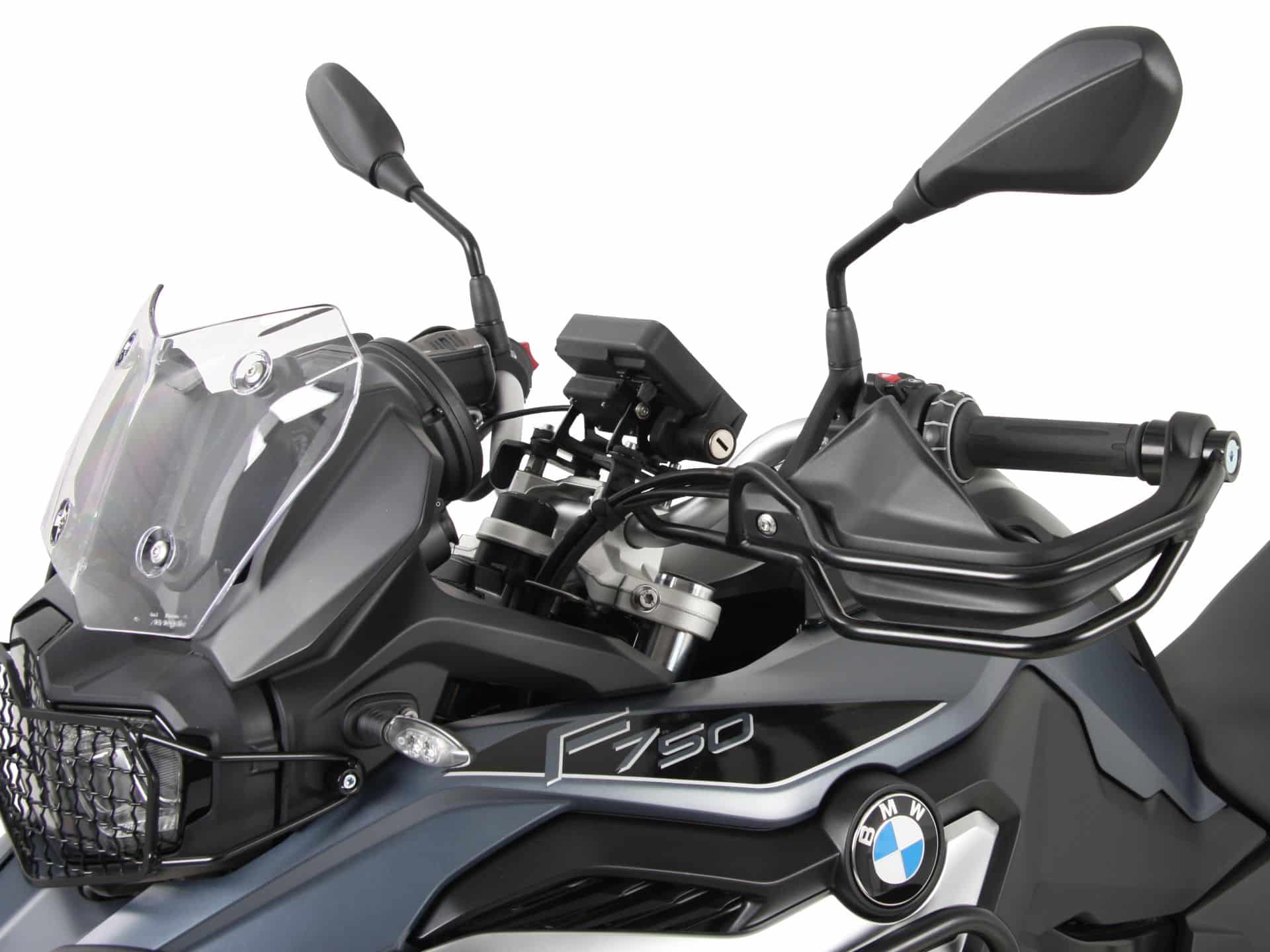 Handle guard black for BMW F 750 GS Hepco & Becker