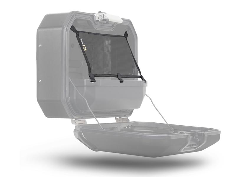 Shad side case Terra TR47, left, aluminum black, 47 l