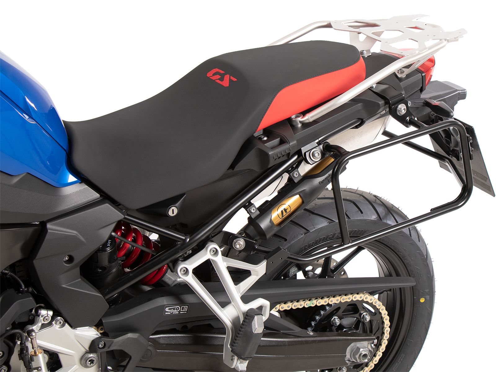 Side case carrier Lock-it removable black for BMW F 800 GS (24-) Hepco & Becker