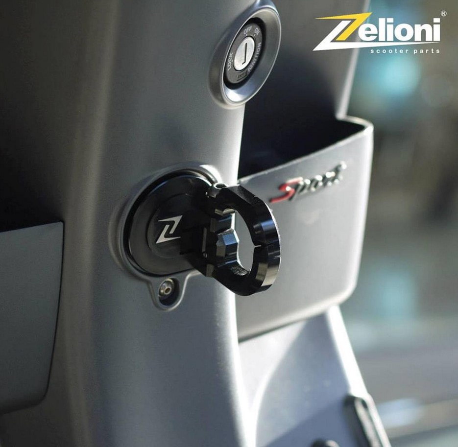 Luggage hook for Vespa GTS/GTS Super/GTV/GT 60/GT/GT L/S 50-300cc, black