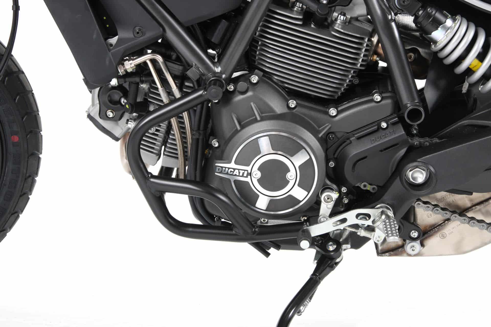 Engine guard black for Ducati Scrambler 400 Sixty2 (16-20) Hepco & Becker
