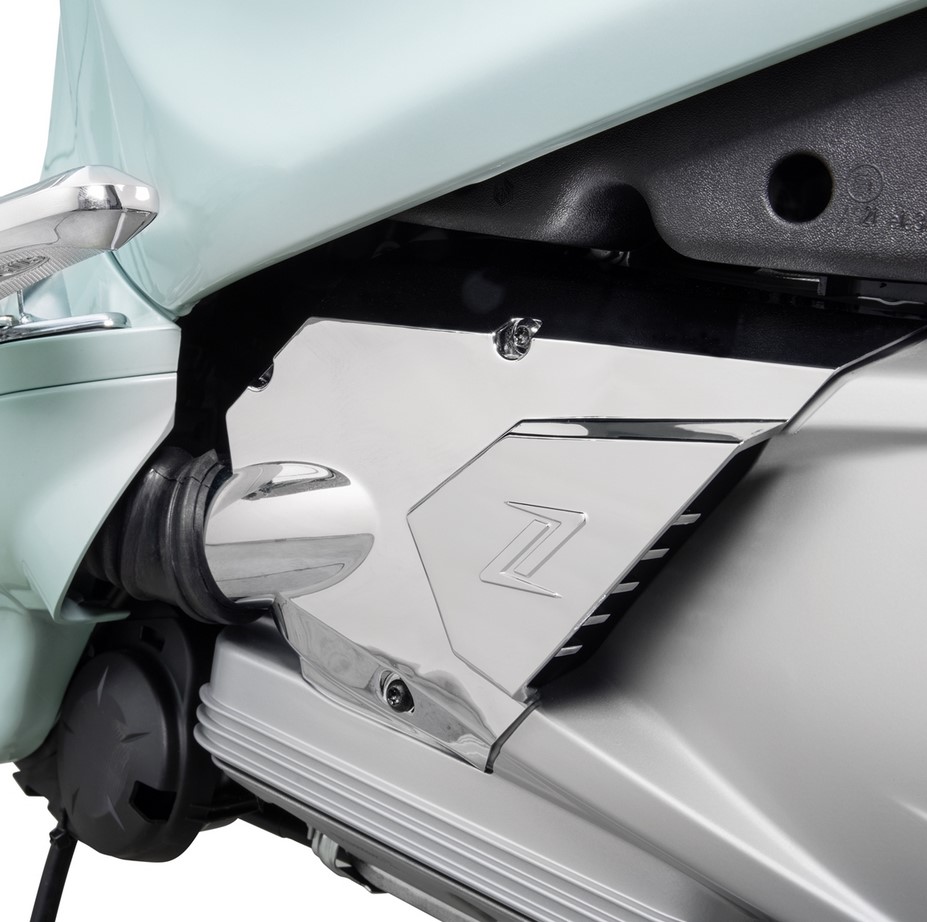 Cover air intake, vario cover for Vespa Primavera/Sprint/GTS/GTS Super, chrome