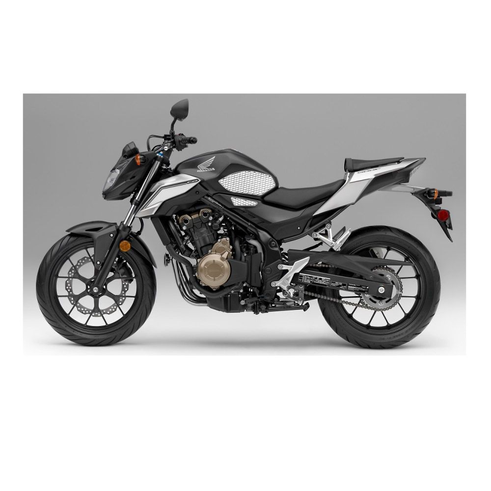 Stompgrip black for Honda CBR500R / CB500F (16-18)