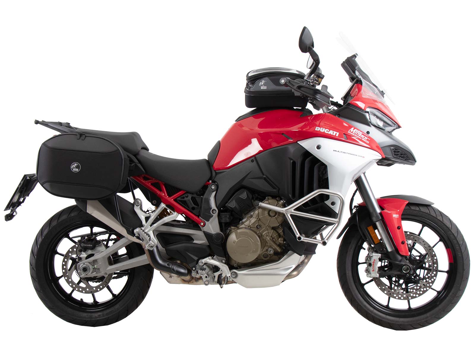 C-Bow side carrier black for Ducati Multistrada V4 /S /Pikes Peak /Rally /RS (2025-) Original Hepc