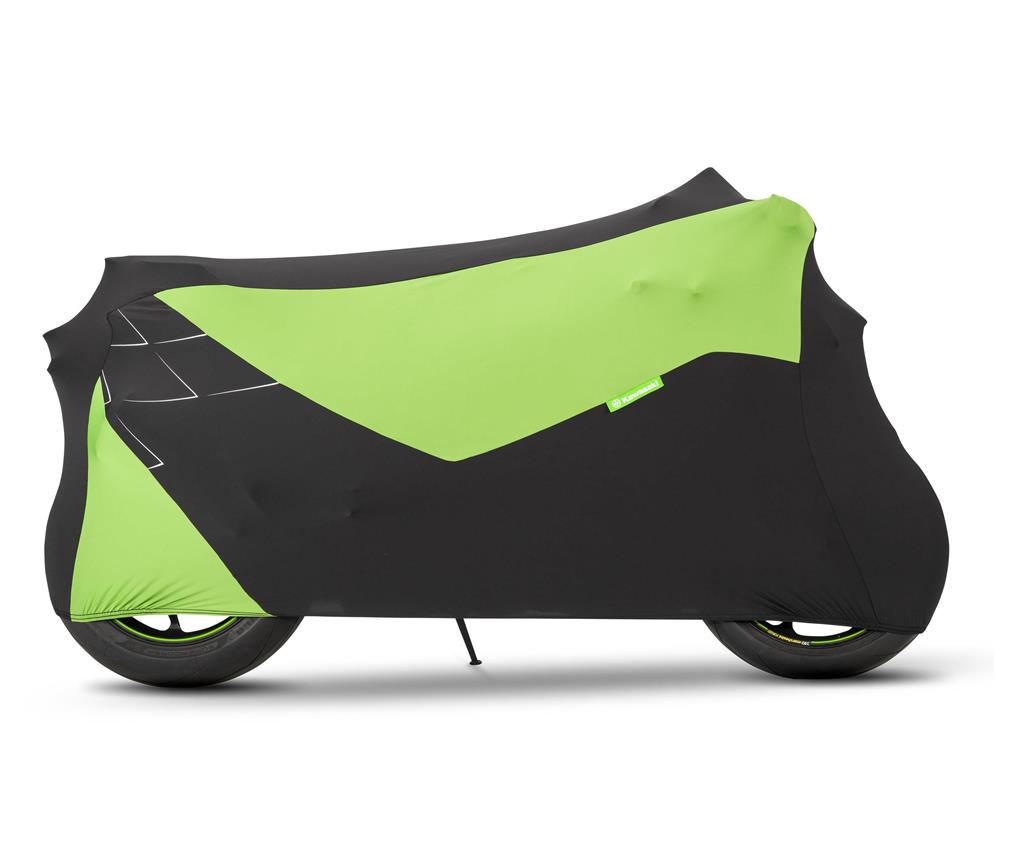 Motorcycle tarpaulin green/black Original Kawasaki