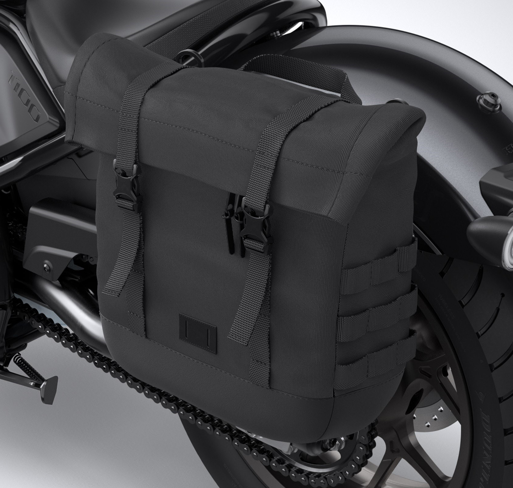 Left saddlebag 14L Original Honda