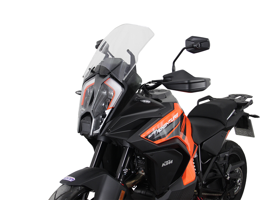MRA touring screen "TM" clear for KTM Superadventure 1290 /S /R 2021-