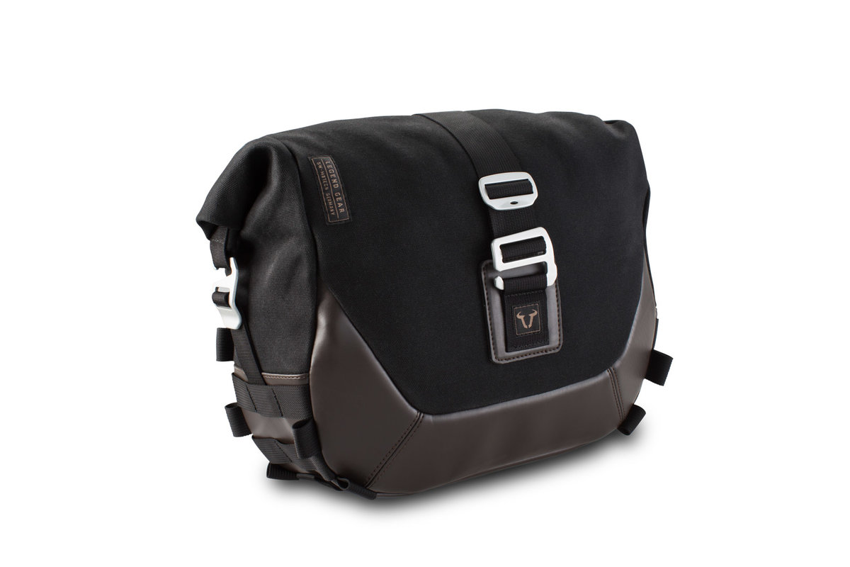 SW-Motech Legend Gear side bag LC1 9.8L black/brown for SLC side carrier left Original SW Motech