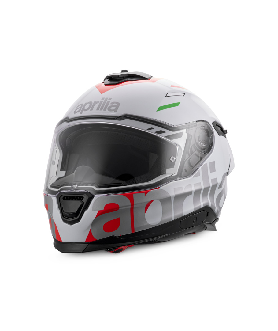 Aprilia full-face helmet Overtake white