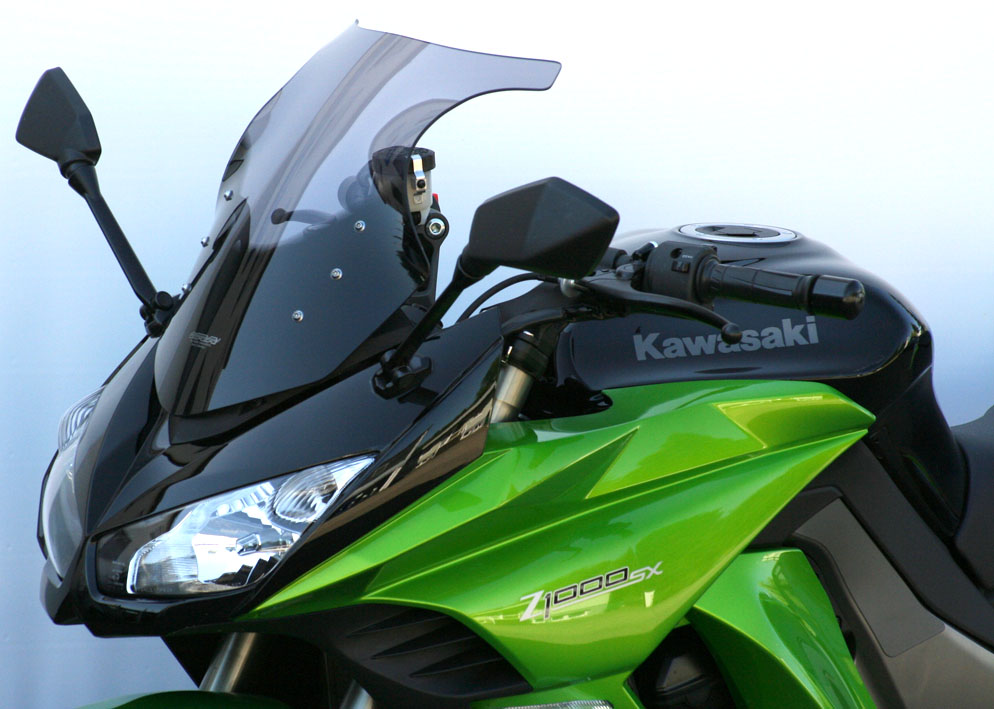 Original MRA "OM" windshield for KAWASAKI Z 1000 SX (Bj.11-16)